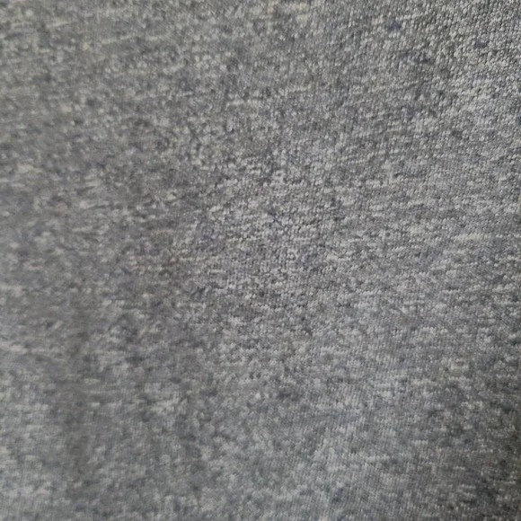 CARBON2COBALT Gray Navy Fleece‎ Lined Zip Front Henley Pullover 144376 Large - Picture 7 of 11